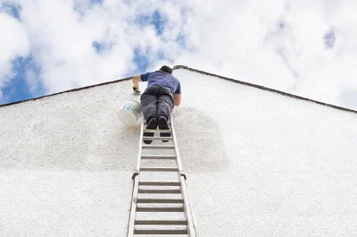 Peinture extérieure à Saint-Nectaire — façades et ravalement